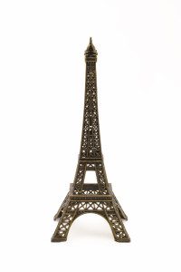 Small bronze figurine of Eifel tower