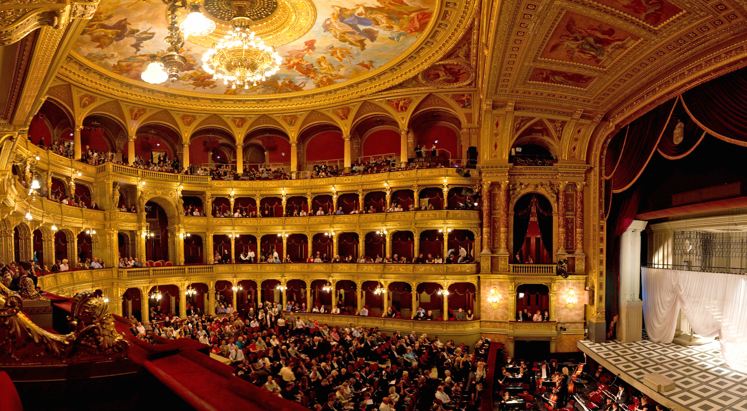 At the Hungarian State Opera House in Budapest, Clements noted that luxury doesn’t have to come with a hefty price tag. A ticket for a box seat to The Nutcracker cost her only $30. 