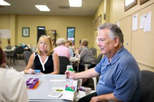 Mark Toney, president of the Baton Rouge Bridge Center, says that the social aspect of the game is just as important to participants as the game itself.