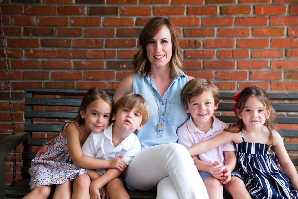 A house full of four small children of her own inspired Dallimore to research sleep schedules and strategies. “It can be pretty crazy around here, but we don’t mess around with sleep,” she says.