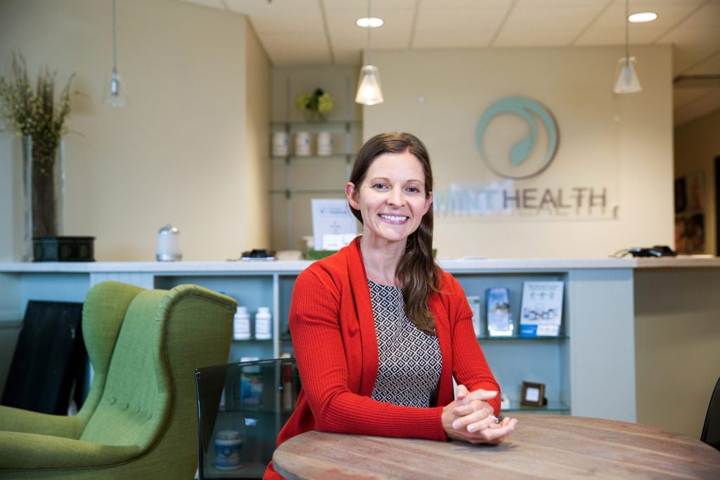 Betsy Buchert offers conventional OB-GYN care as well as a membership-based functional wellness program that includes specialized testing and health coaching.