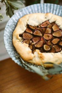 Almond and Fig Galette