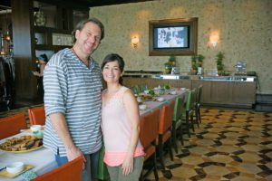 James and Lina Jacobs create a different healthy breakfast lineup for each Tread to Table event, straight from the kitchen at Magpie Cafe.