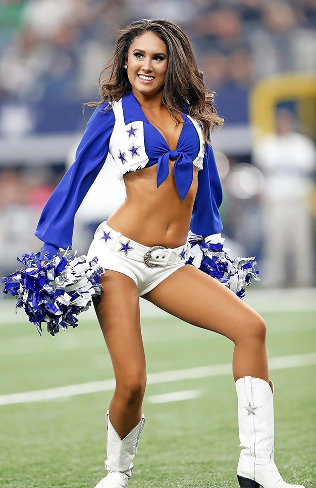 Meet the First Woman to Wear the Cowboys Cheerleaders Uniform – Texas  Monthly