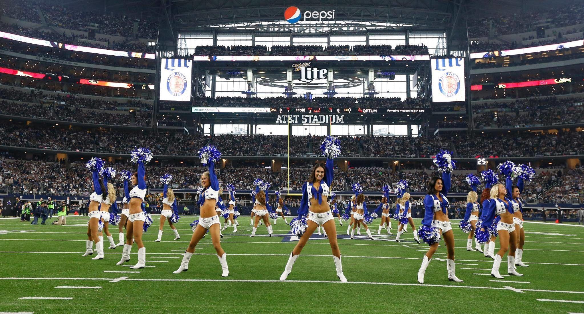 September 10, 2017: The Dallas Cowboys Cheerleaders perform during an NFL  football game between … in 2023