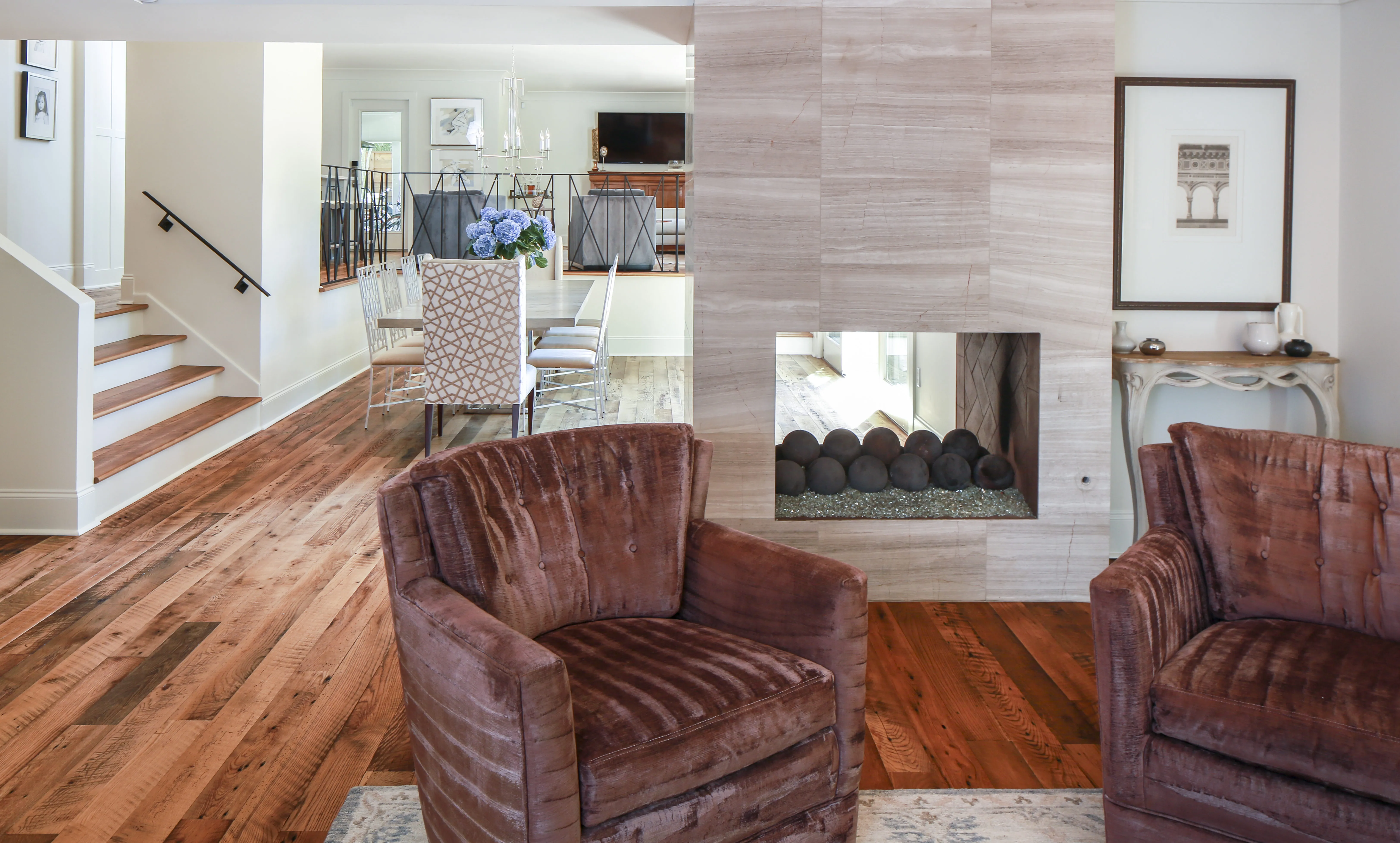 Renovation 1-living to dining