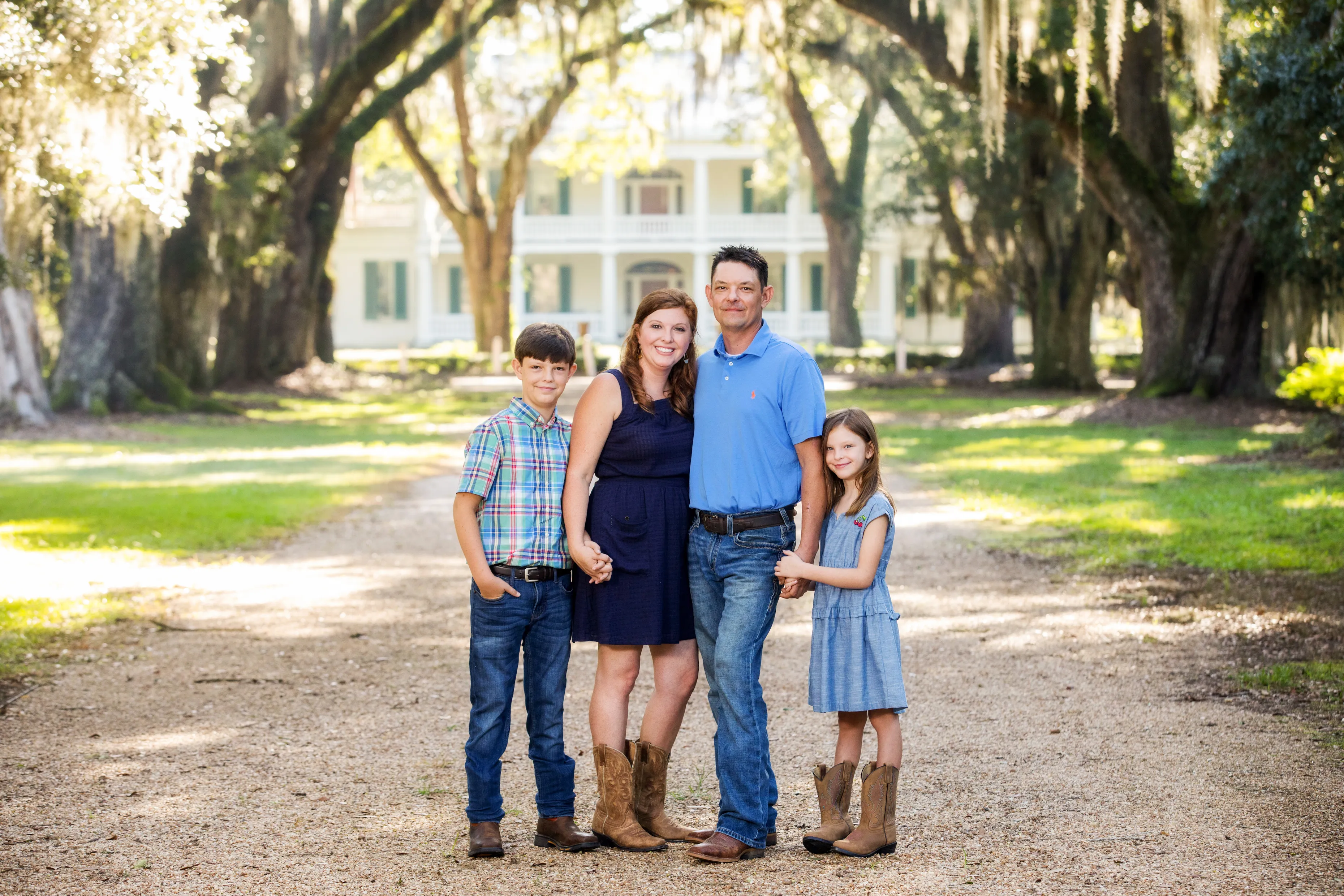 Luckett Family, Derek, Dalton, Maycee and Kacie, 8.8.18