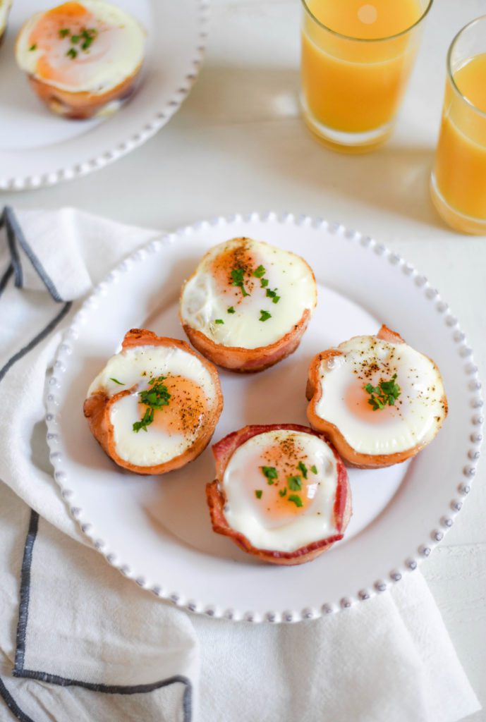 In the kitchen Bacon, Egg & Cheese Toast Cups inRegister