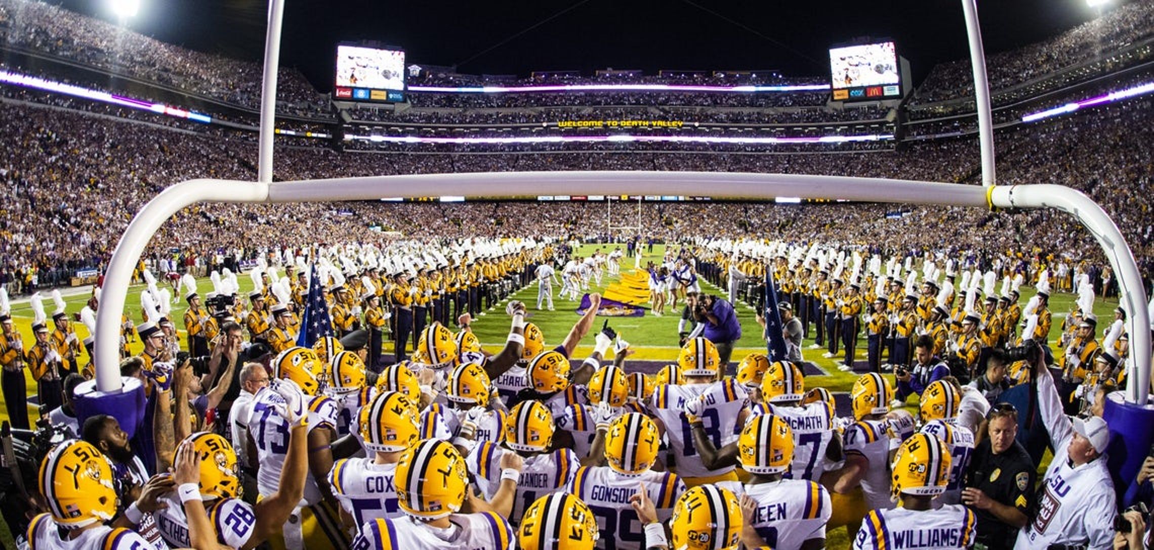 LSU Tigers #6 Jersey Terrace Marshall Jr. Game National Championship White  2020