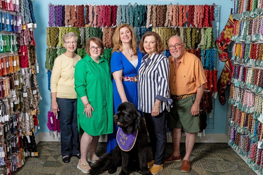 A passion for intricate needlework designs is passed to a new