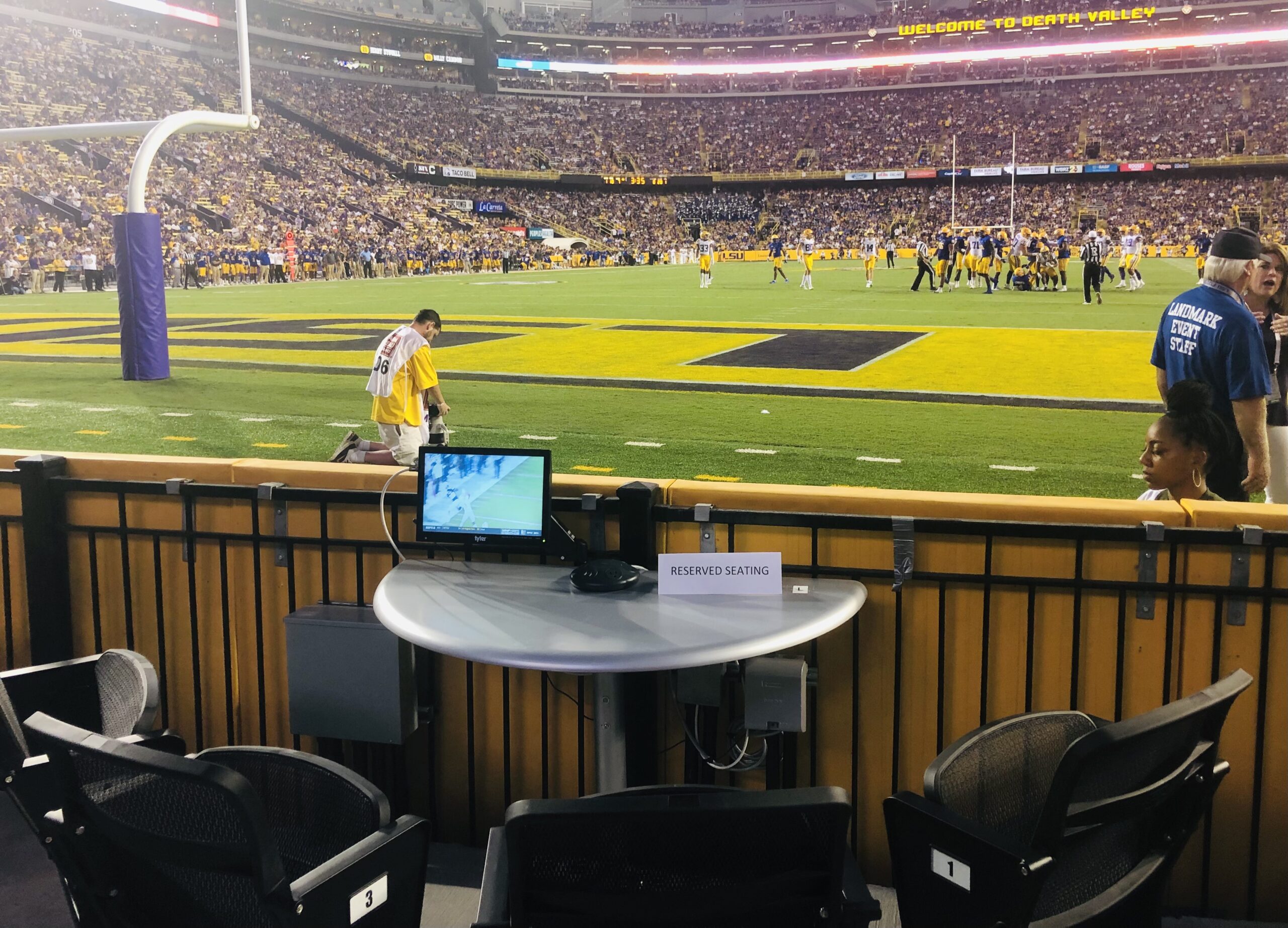 New Stadium Seating Gives Lsu Fans A Front Row View Of The Action