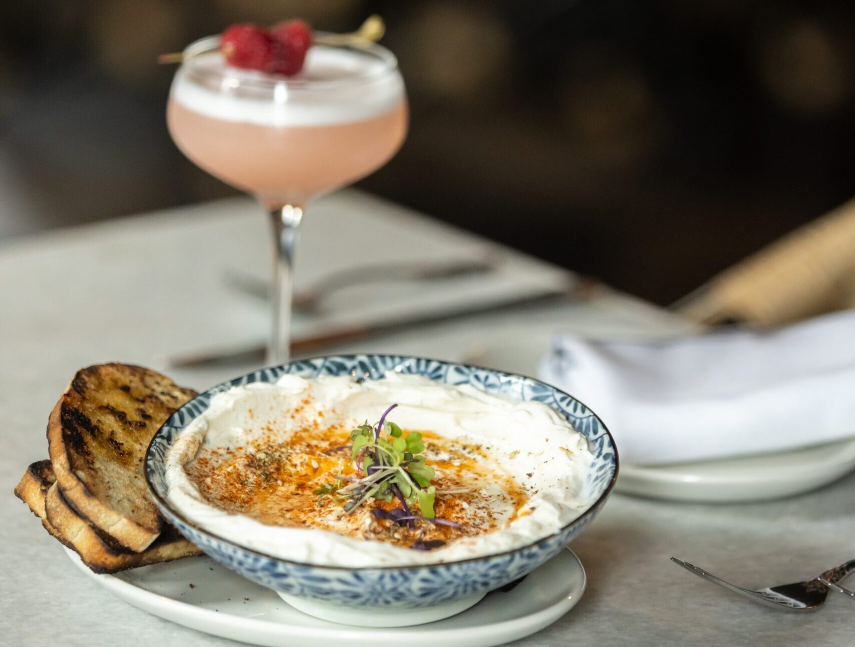 Food Club Ricotta Dish: The Colonel’s Club’s Whipped Ricotta - inRegister