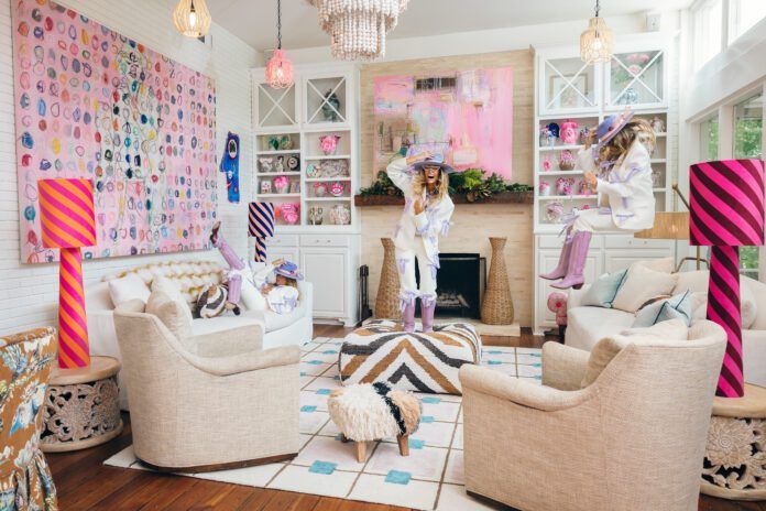 Fashion designer and artist Martha Gibbs' bold creativity shines in her own whimsically curated home Fashion designer and artist Martha Gibbs' bold creativity shines in her own whimsically curated home