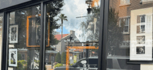 Local art shines in Perkins Rowe windows