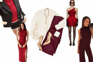 Red, Red Wine: Crimson shades are taking over this holiday season