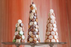 Visions of macarons dance on Sucré’s festive trees