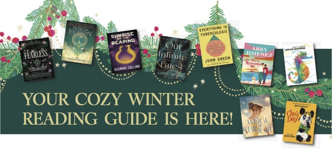 Your cozy winter reading guide is here! EBRPL shares Top 10 book lists for adults, teens and children.
