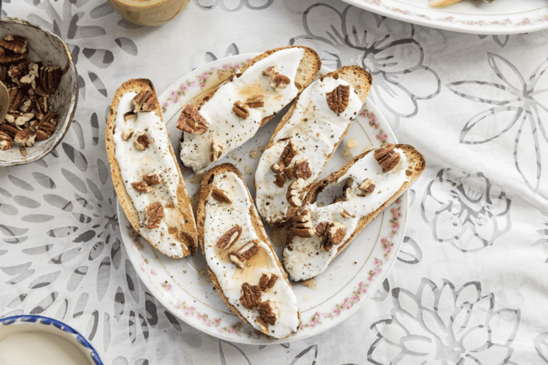 Goat Cheese Bruschetta