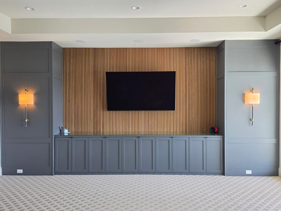 Riverside Cabinets Custom Entertainment Center
