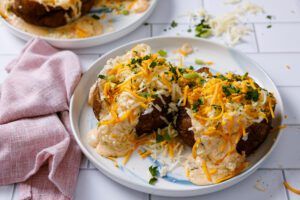 The Right Stuff: Level up a typical baked potato with the perfect Cajun filling
